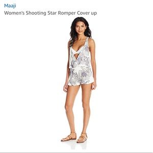 Maaji  Shooting star Romper cover up